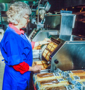 Toast handcrafted even then.