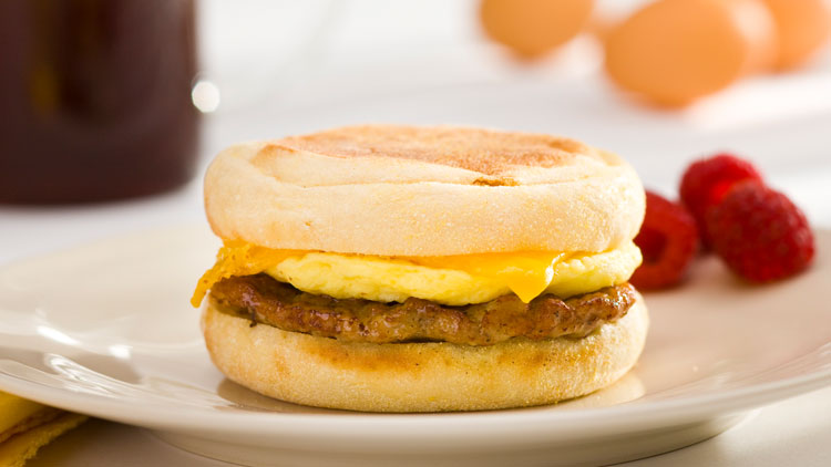 breakfast sandwich