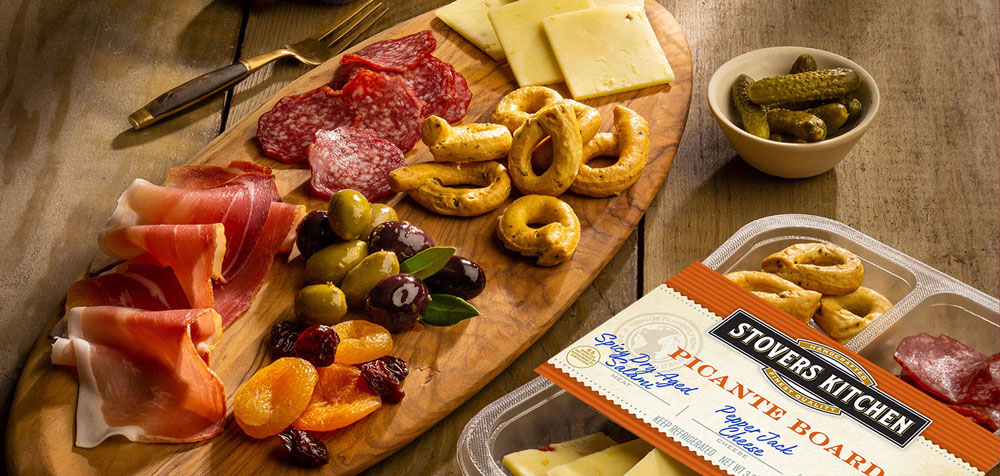 Stovers Kitchen meat and cheese charcuterie board