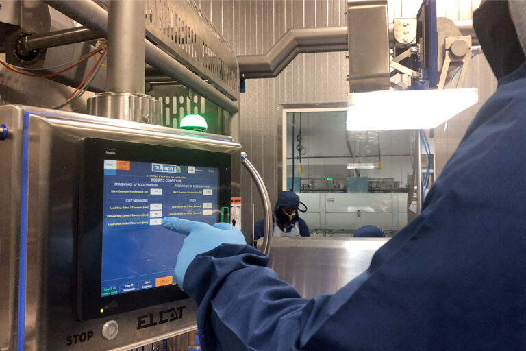 food automation worker