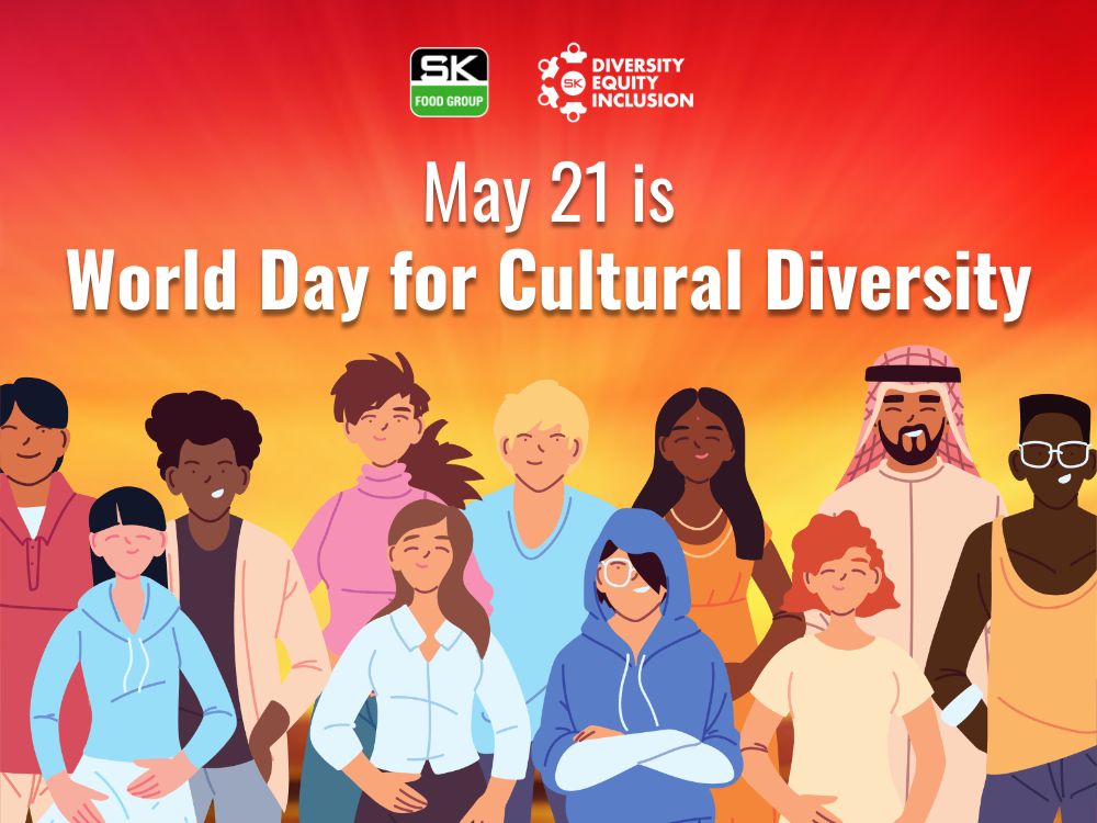Website graphic for World Day for Cultural Diversity