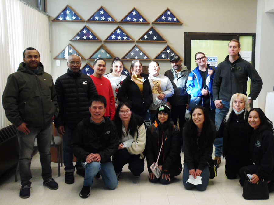 Veterans Day 2024 at Reno VA Hospital group photo